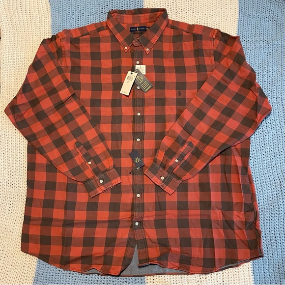 Polo Ralph Lauren “Big&Tall” LS Flannel Button Up - Picture 4 of 8